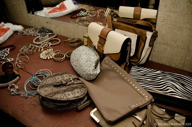 carla gozzi show borse accessori backstage