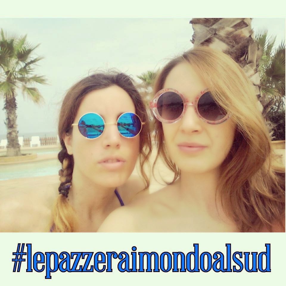 #lepazzeraimondoalsud elisa raimondo cristina raimondo sud occhiali