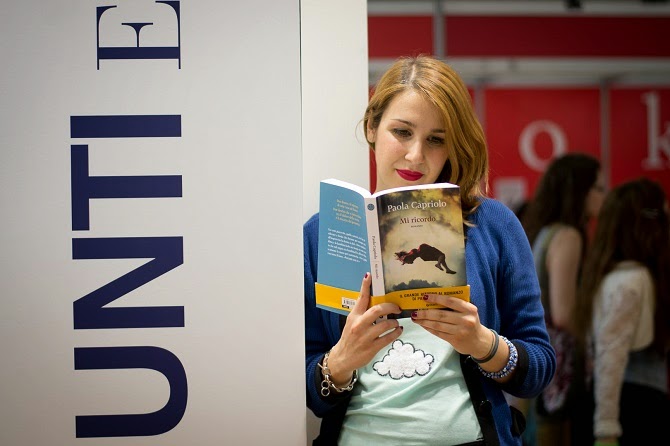 Mi ricordo Elisa Raimondo The Fashion Scan Giunti lettura sorriso #SalTo15 stand nuvole