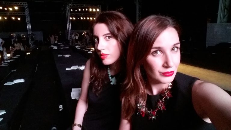 Torino Fashion Week selfie le pazze raimondo Cristina Elisa Raimondo look outfit rossetto sfilata