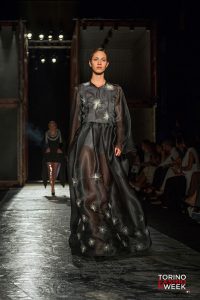 Torino Fashion Week IAAD studenti sfilata moda black