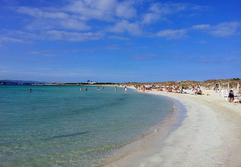 Ses Illetes Formentera mare cristallino blu estate spiaggia