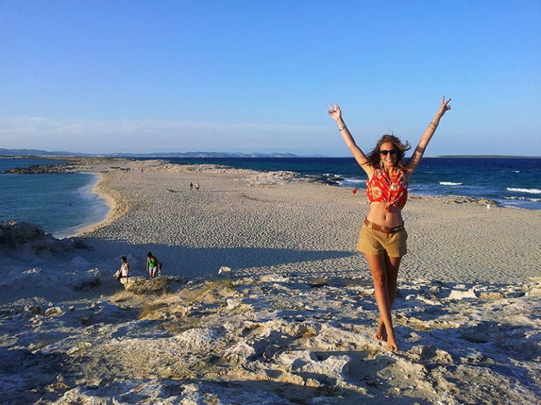 Ses Illetes Formentera mare cristallino blu estate spiaggia isola