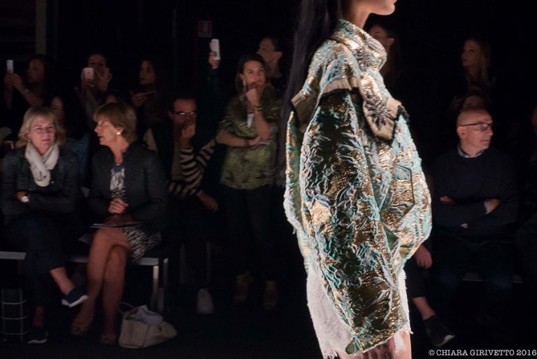 Francesco Scognamiglio Clinique mfw Milano Fashion Week sfilata palazzo del senato