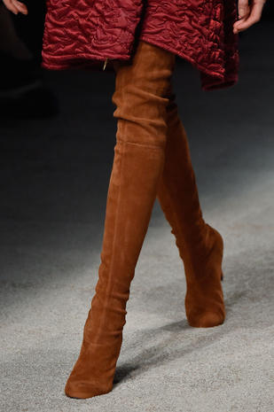 Alberta Ferretti cuissardes stivali alti autunno inverno must have