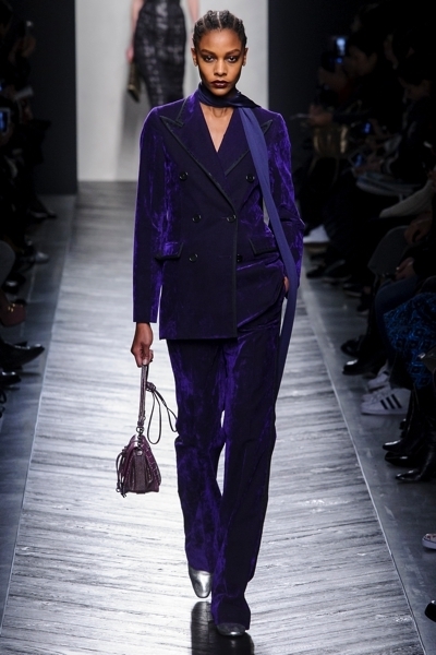 tailleur velluto must have autunno inverno 2016 2017