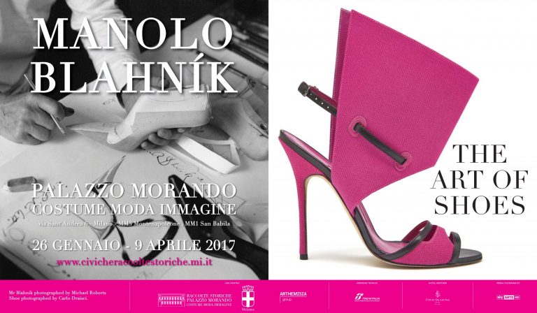 Manolo Blahnik evento ingresso libero MFW scarpe mostra