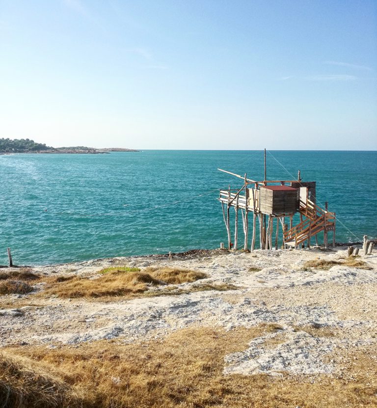 Vieste Puglia Italia viaggio mare trabucco
